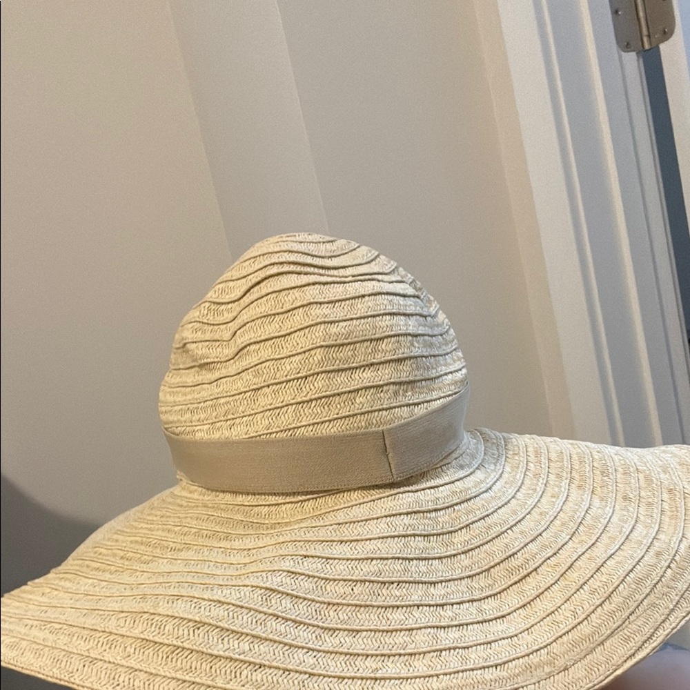 Sonoma Cream Wide-Brimmed Sun Hat
